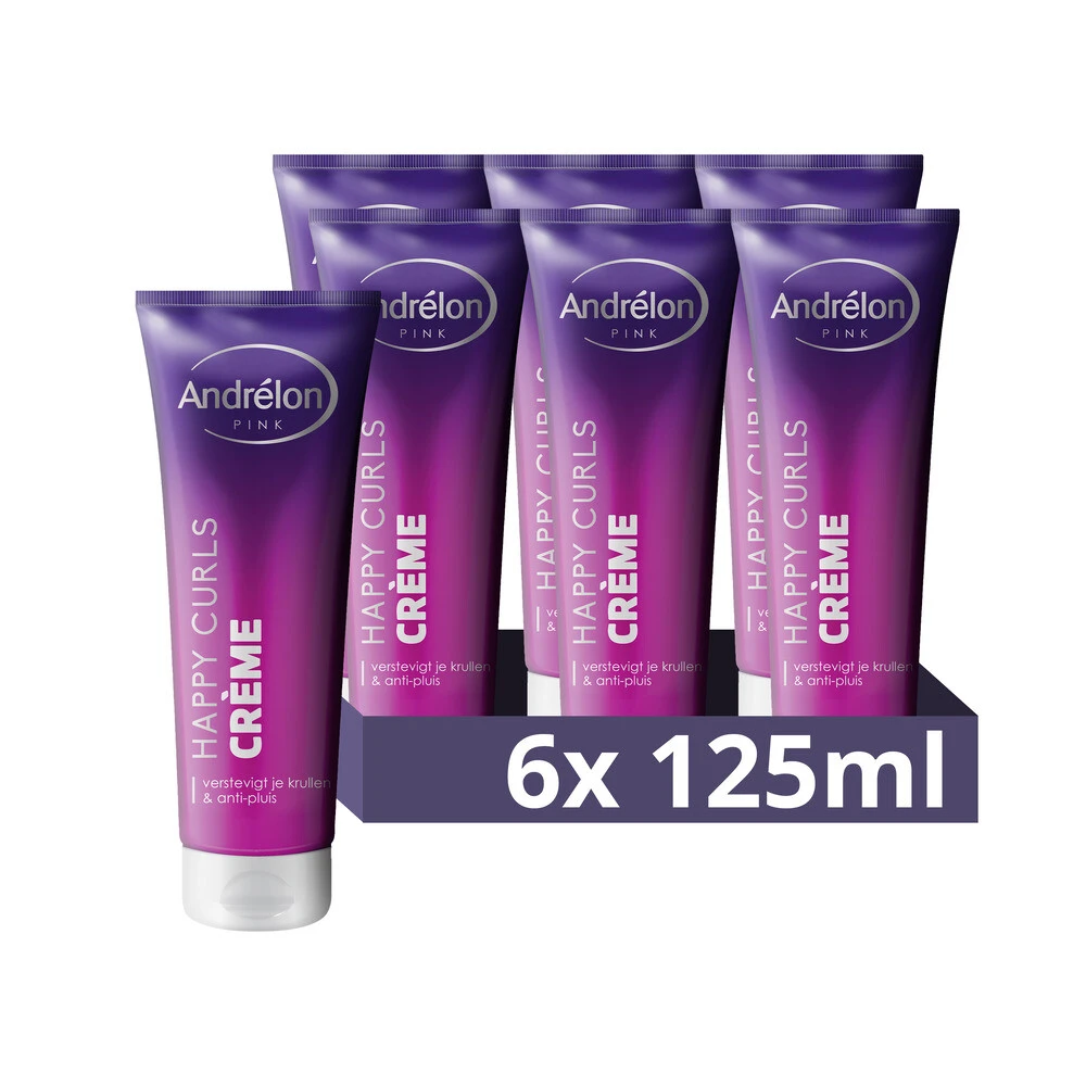 6x Andrelon Creme Happy Curls 1 6x Andrelon Creme Happy Curls