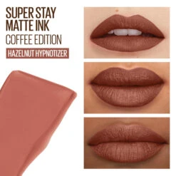 Maybelline SuperStay Matte Ink Lippenstift Coffee Collection 260 Hazelnut Hypnotizer -Cosmetica Discountwinkel 1008650 3