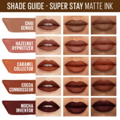 Maybelline SuperStay Matte Ink Lippenstift Coffee Collection 260 Hazelnut Hypnotizer -Cosmetica Discountwinkel 1008650 4