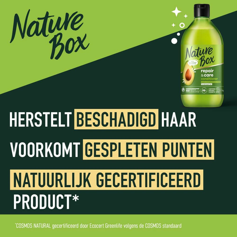 6x Nature Box Avocado Repair Conditioner 2 6x Nature Box Avocado Repair Conditioner - Afbeelding 2
