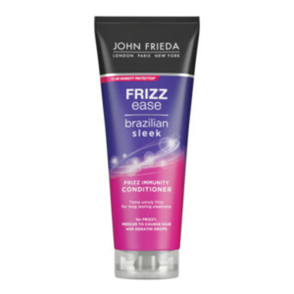 John Frieda Frizz Ease Brazillian Sleek Frizz Immunity Pakket 3 John Frieda Frizz Ease Brazillian Sleek Frizz Immunity Pakket - Afbeelding 3