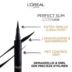 L'Oreal Lu0027Oréal Superliner Perfect Slim Eyeliner Blauw -Cosmetica Discountwinkel 1029626 4