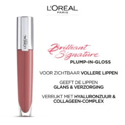 L'Oreal Lu0027Oréal Brilliant Signature Plump- In Gloss 404 Assert -Cosmetica Discountwinkel 1029639 4