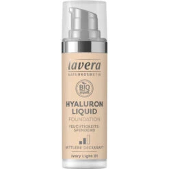 Lavera Liquid Foundation Hyaluron 01