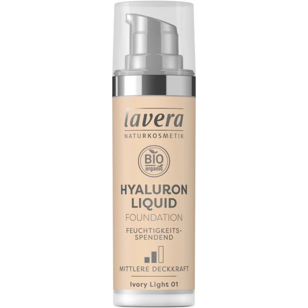 Lavera Liquid Foundation Hyaluron 01 1 Lavera Liquid Foundation Hyaluron 01