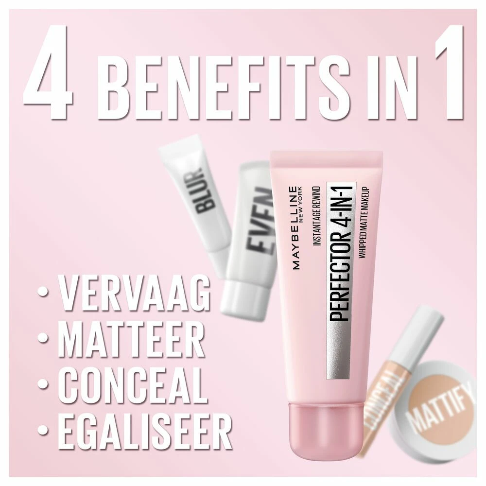 Maybelline Instant Perfector 4-in-1 Matte Light 4 Maybelline Instant Perfector 4-in-1 Matte Light - Afbeelding 4