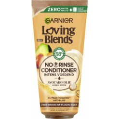 6x Garnier Loving Blends No Rinse Conditioner Avocado