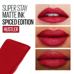 Maybelline SuperStay Matte Ink Lipstick 335 Hustler -Cosmetica Discountwinkel 1037237 4
