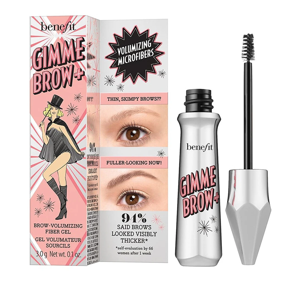 Benefit Gimme Brow+ Mini Brow-Volumizing Fiber Gel 1 Benefit Gimme Brow+ Mini Brow-Volumizing Fiber Gel