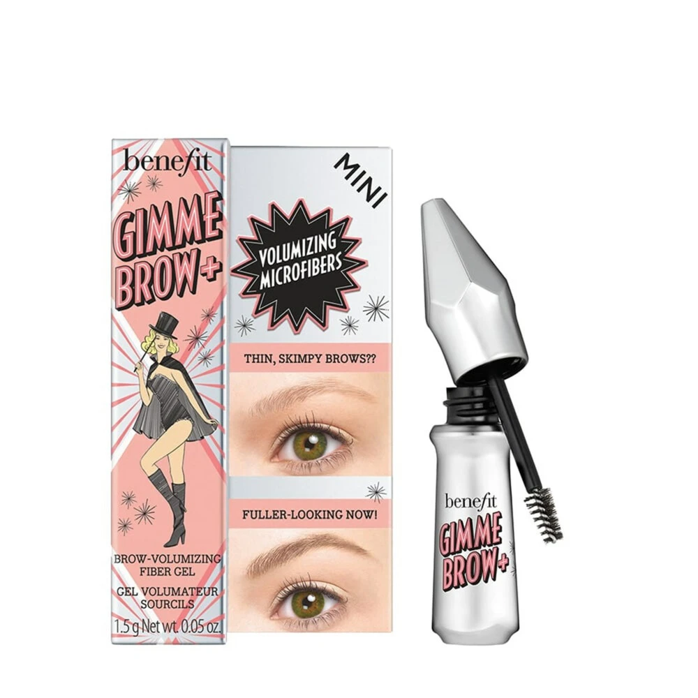 Benefit Gimme Brow+ Wenkbrauwgel Travel Size Mini 4 Warm Deep Brown 2 Benefit Gimme Brow+ Wenkbrauwgel Travel Size Mini 4 Warm Deep Brown - Afbeelding 2