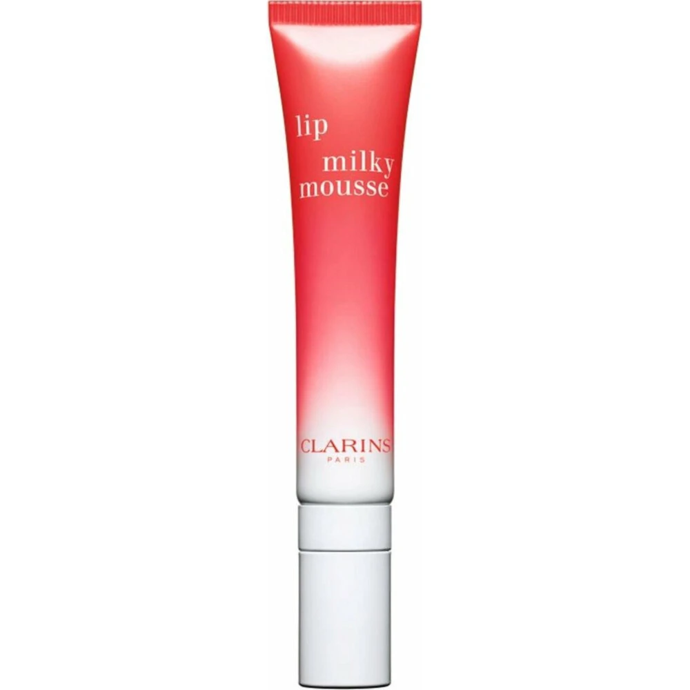 Clarins Lip Milky Mousse 01 Milky Strawberry 1 Clarins Lip Milky Mousse 01 Milky Strawberry