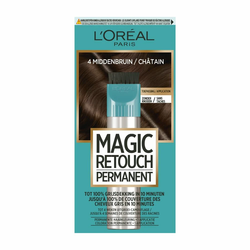 L'Oreal Lu0027Oréal Magic Retouch 4 Middenbruin 1 L'Oreal Lu0027Oréal Magic Retouch 4 Middenbruin