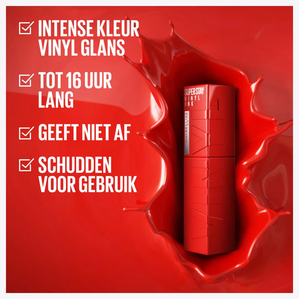 Maybelline MNY Vinyl Ink Lippenstift 20 Coy 4 Maybelline MNY Vinyl Ink Lippenstift 20 Coy - Afbeelding 4