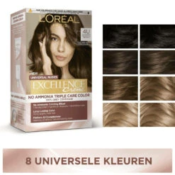 L'Oreal Lu0027Oréal Excellence Creme Universal Nudes 4U Universeel Middenbruin -Cosmetica Discountwinkel 1062142 6