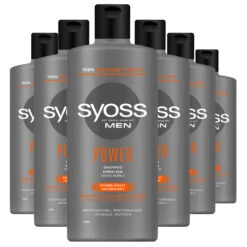 6x Syoss Men Power Shampoo