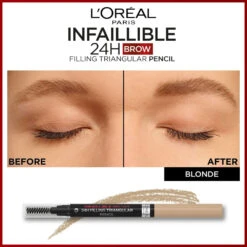 L'Oreal Lu0027Oréal 24H Brow Filling Triangular Pencil 7.0 Blonde 8 L'Oreal Lu0027Oréal 24H Brow Filling Triangular Pencil 7.0 Blonde -Cosmetica Discountwinkel 1071948 4