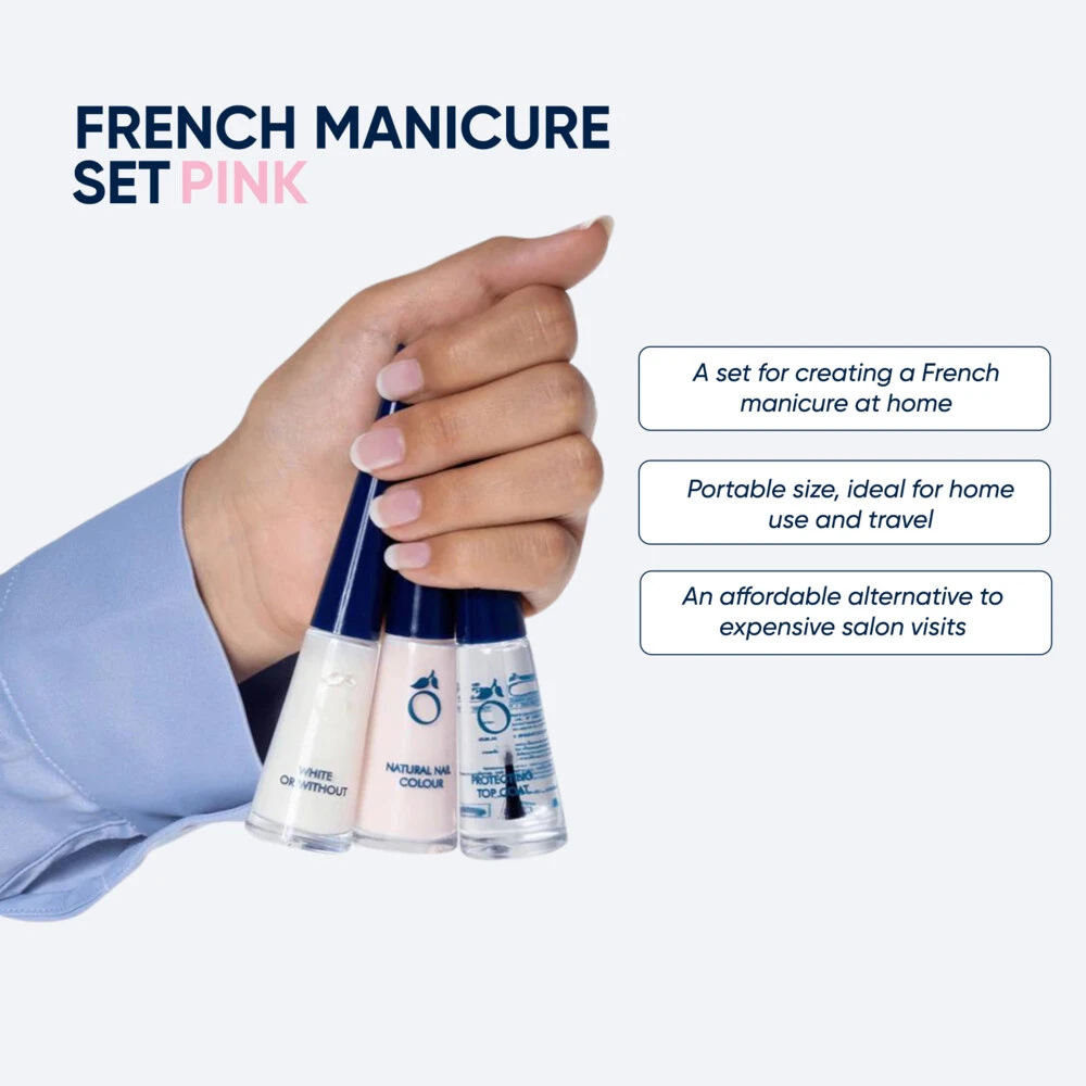 Herome French Manicure Pink 2 Herome French Manicure Pink - Afbeelding 2