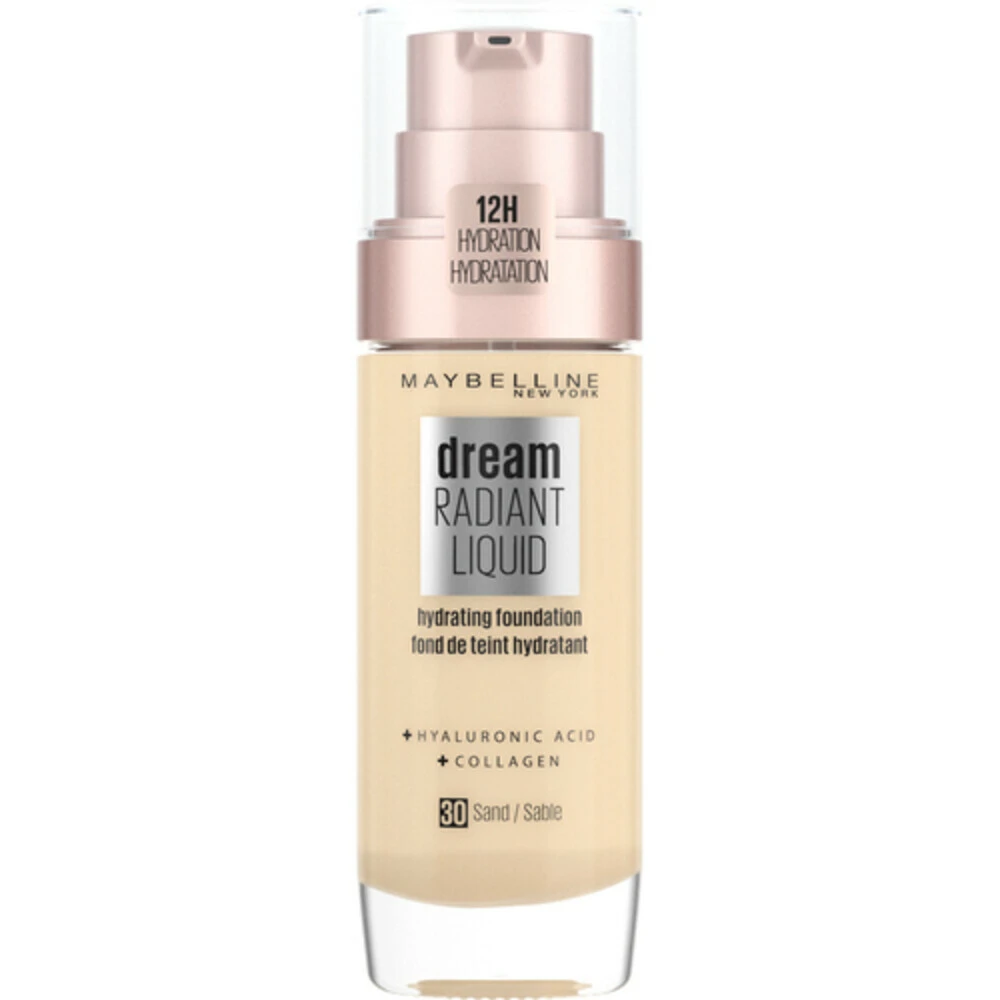 Maybelline Dream Radiant Liquid Foundation 30 Sandy 1 Maybelline Dream Radiant Liquid Foundation 30 Sandy