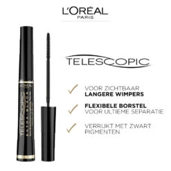 L'Oreal Lu0027Oréal Telescopic Carbon Black Mascara -Cosmetica Discountwinkel 969157 3