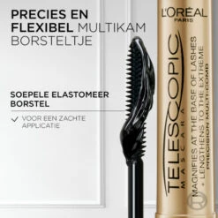 L'Oreal Lu0027Oréal Telescopic Black Mascara -Cosmetica Discountwinkel 969158 4