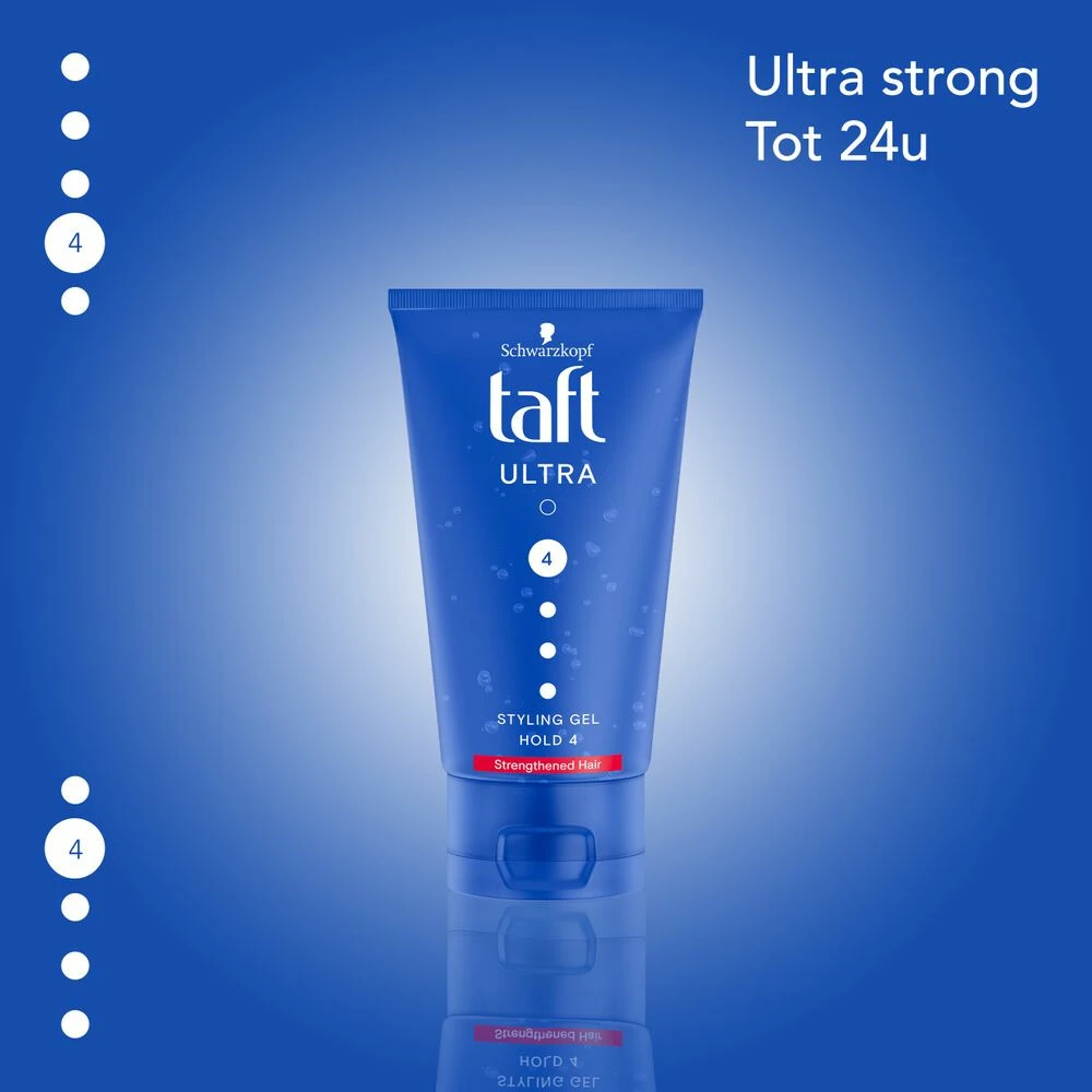 6x Taft Gel Ultra Styling 2 6x Taft Gel Ultra Styling - Afbeelding 2
