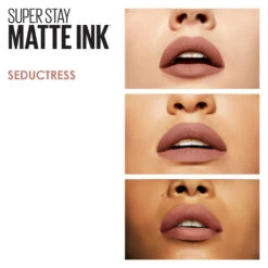 Maybelline SuperStay 24h Matte Ink Lippenstift 65 Seductress 7 Maybelline SuperStay 24h Matte Ink Lippenstift 65 Seductress -Cosmetica Discountwinkel 991317 4