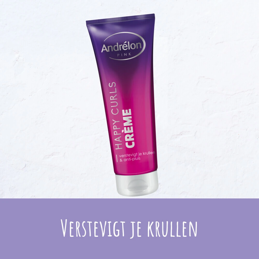 6x Andrelon Creme Happy Curls 2 6x Andrelon Creme Happy Curls - Afbeelding 2