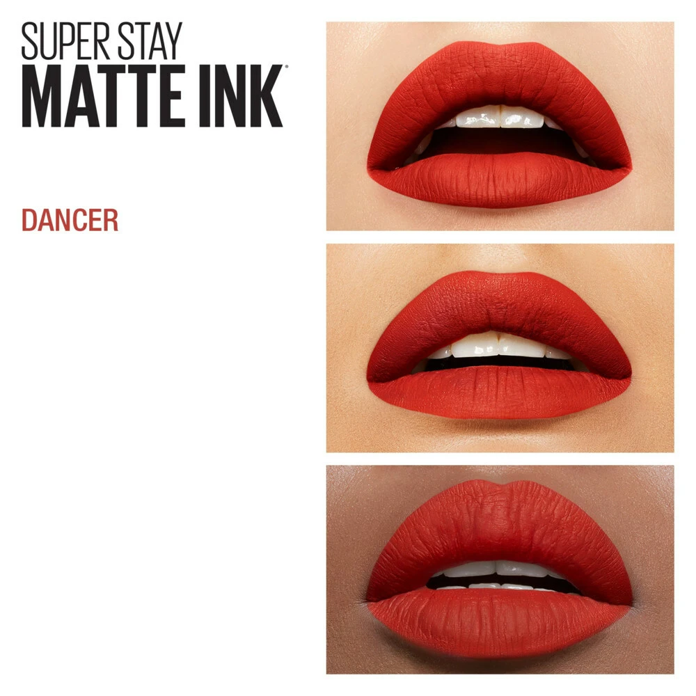 Maybelline SuperStay 24h Matte Ink Lippenstift 118 Dancer 4 Maybelline SuperStay 24h Matte Ink Lippenstift 118 Dancer - Afbeelding 4