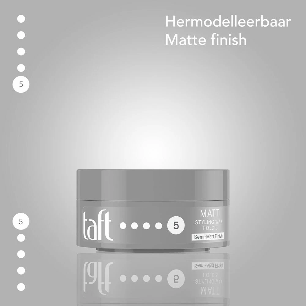6x Taft Matt Wax 2 6x Taft Matt Wax - Afbeelding 2