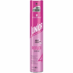 6x Junior Haarspray Reflex Shine -Cosmetica Discountwinkel 995253 6