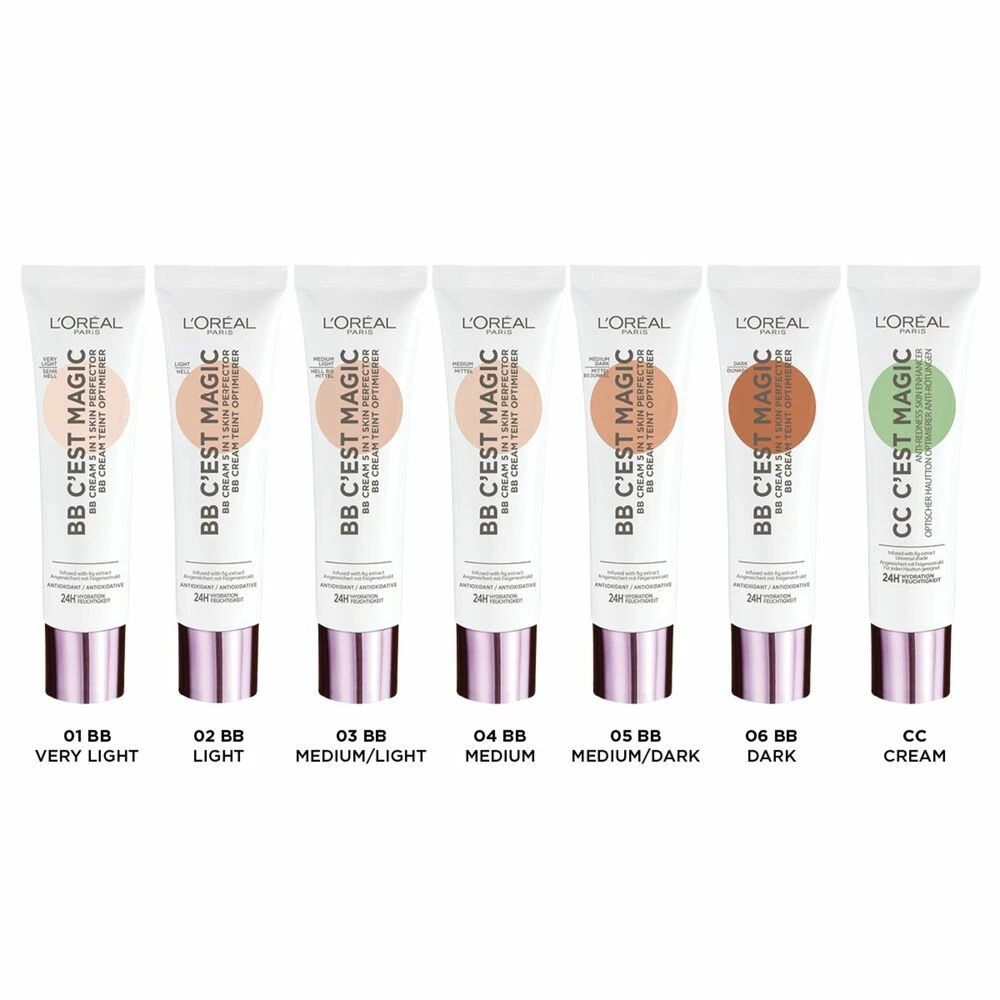 L'Oreal Lu0027Oréal BB Cream Cest Magic 01 Very Light 5 L'Oreal Lu0027Oréal BB Cream Cest Magic 01 Very Light - Afbeelding 5